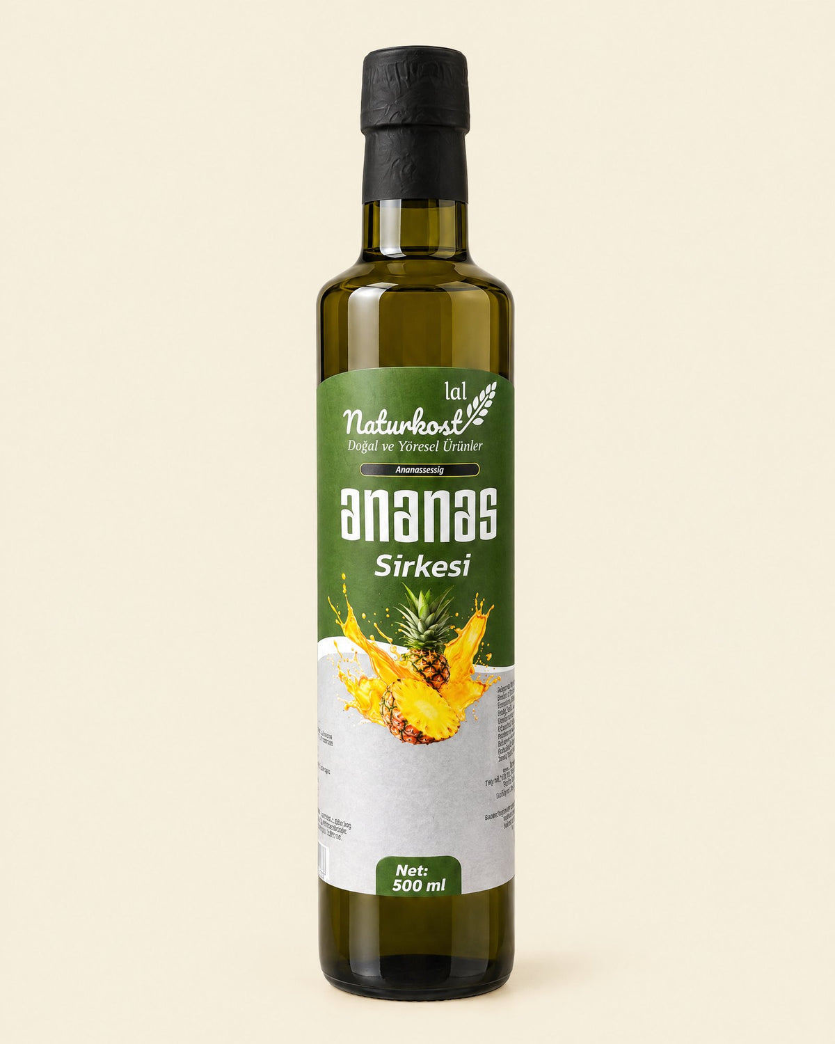 Lal Naturkost Ananasessig 500 ml – Ananas Sirkesi