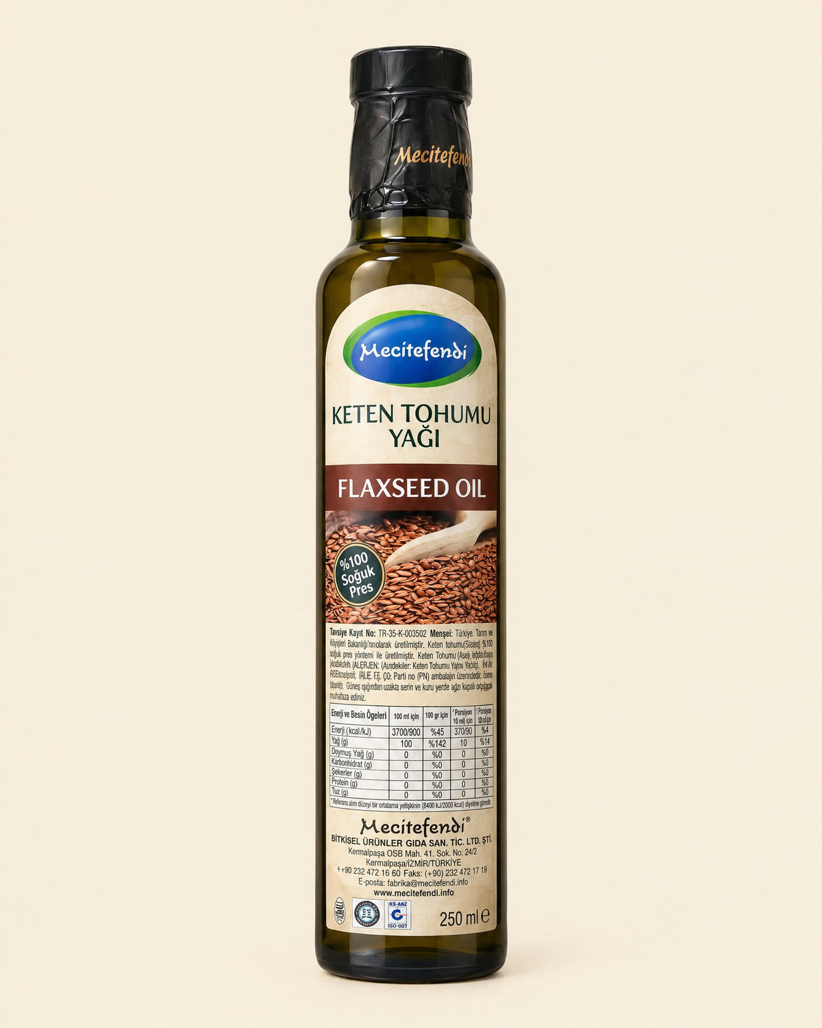 Mecitefendi Leinsamenöl 250 ml – Keten Tohumu Yağı