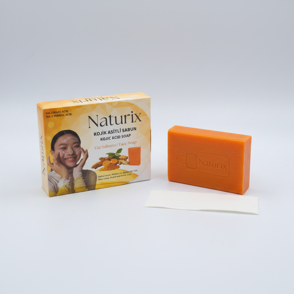 Naturix Kojic Acid Seife – Strahlender Teint & Sanfte Hautpflege – Sifa Aktar Linz