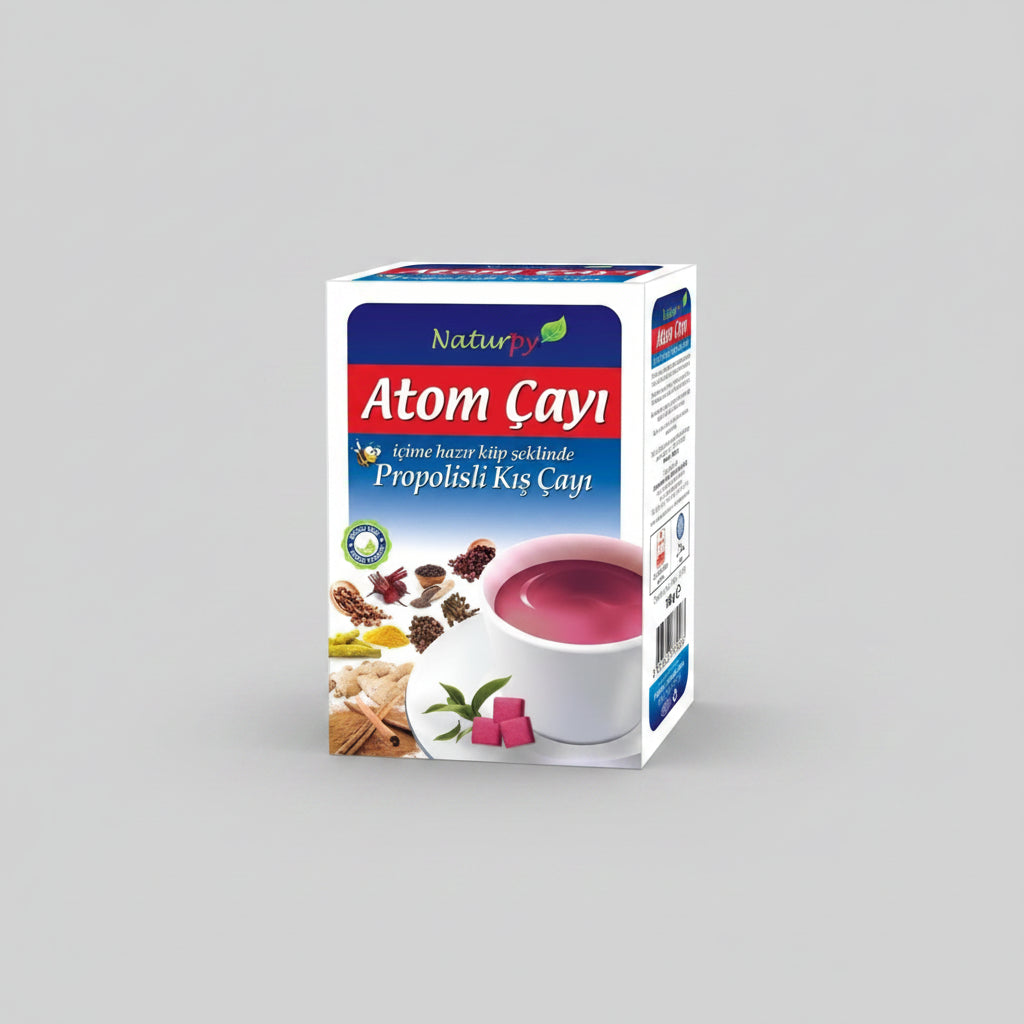 Atom-Tee mit Propolis-Geschmack – Sifa Aktar Linz