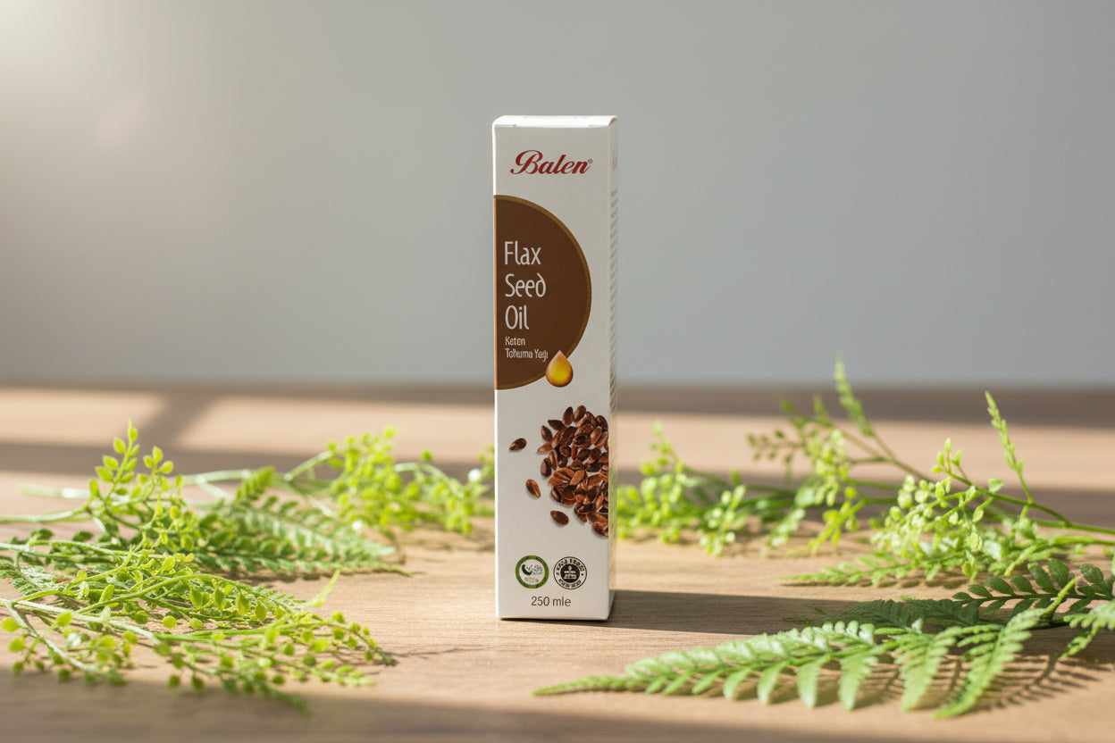 Leinöl (Flax Seed Oil) – Balen – Sifa Aktar Linz