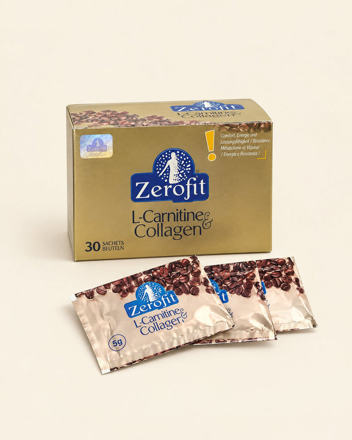 Zerofit Collagen & L-Carnitin 30 Beutel + Form Coffee 150 g – Set