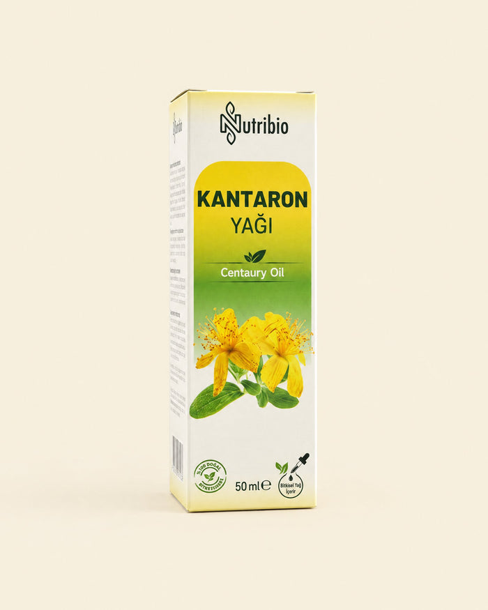 Nutribio Johanniskrautöl 50 ml – Kantaron Yağı