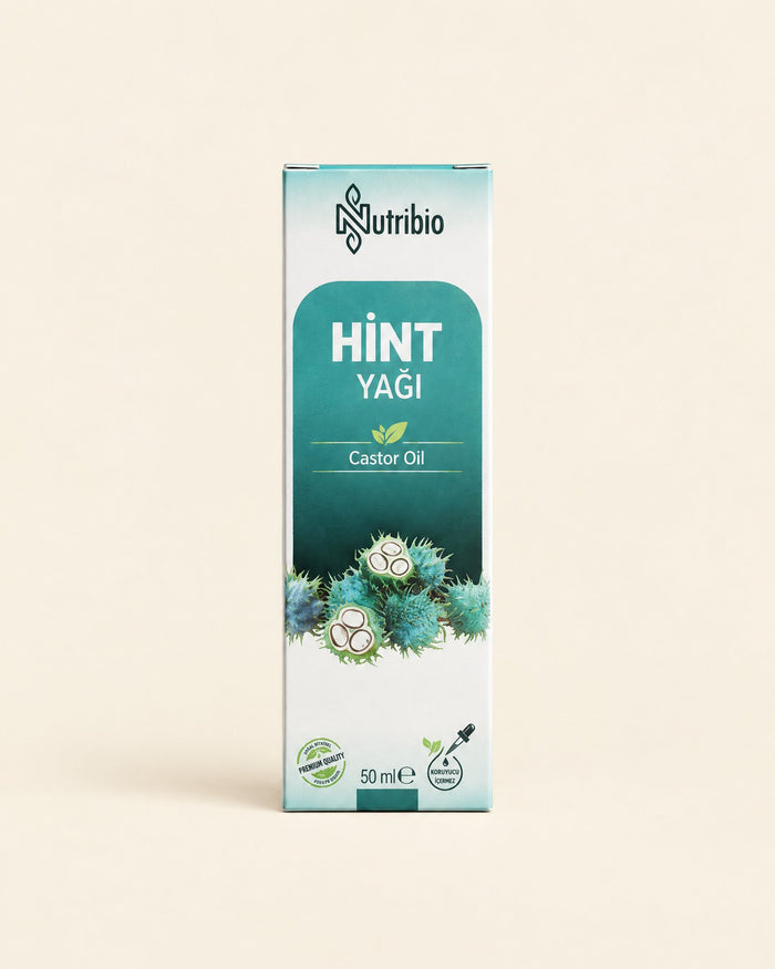 Nutribio Rizinusöl 50 ml – Hint Yağı