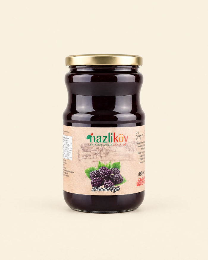 Nazlıköy Schwarzmaulbeer-Extrakt 850 g – Karadut Özü