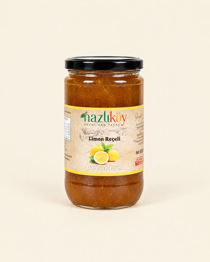 Nazlıköy Zitronen-Marmelade 850 g – Limon Reçeli