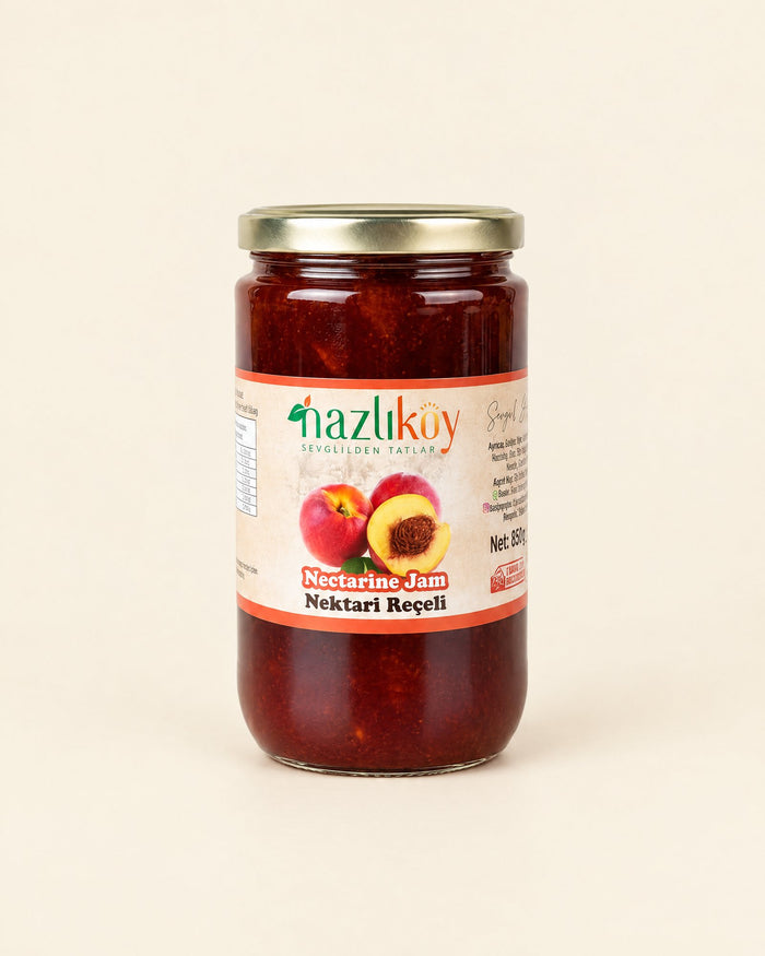 Nazlıköy Nektarinen-Marmelade 850 g – Nektari Reçeli