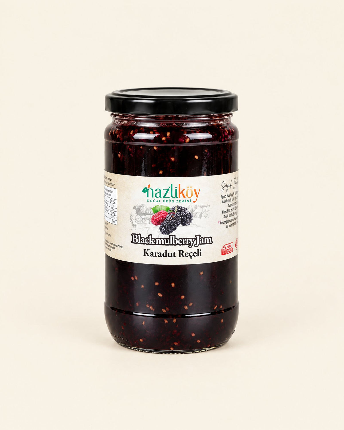 Nazlıköy Schwarzmaulbeer-Marmelade – Karadut Reçeli