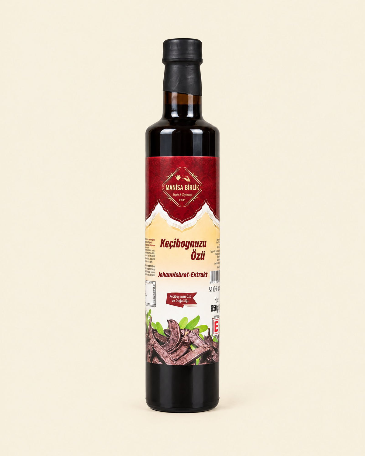 Manisa Birlik Johannisbrot-Extrakt 650 g – Keçiboynuzu Özü