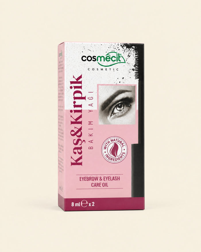 Cosmecit Augenbrauen- & Wimpernpflegeöl 2x 8 ml – Kaş & Kirpik Bakım Yağı