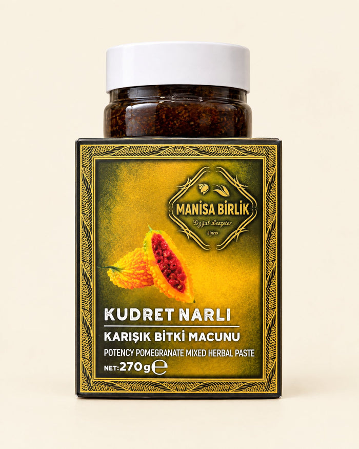 Manisa Birlik Bittermelonen-Kräuterpaste 270 g – Kudret Narlı Karışık Bitki Macunu