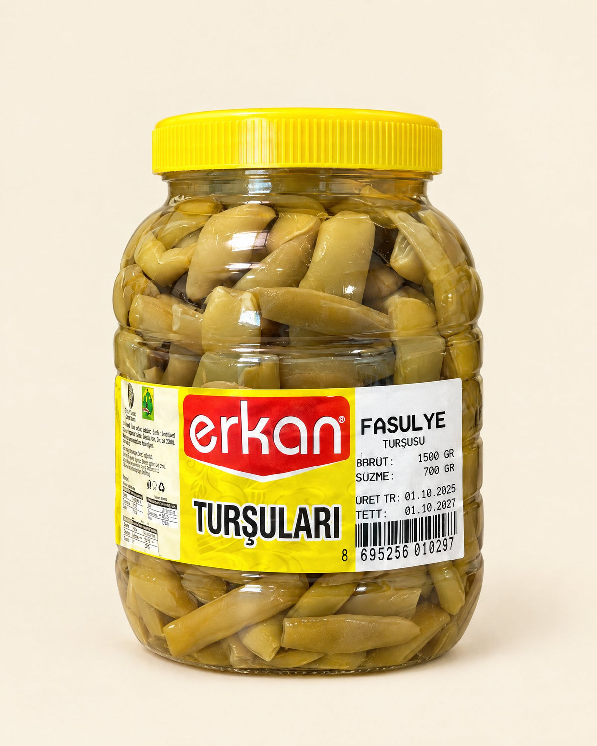 Erkan Bohnen eingelegt 1500 g – Fasulye Turşusu
