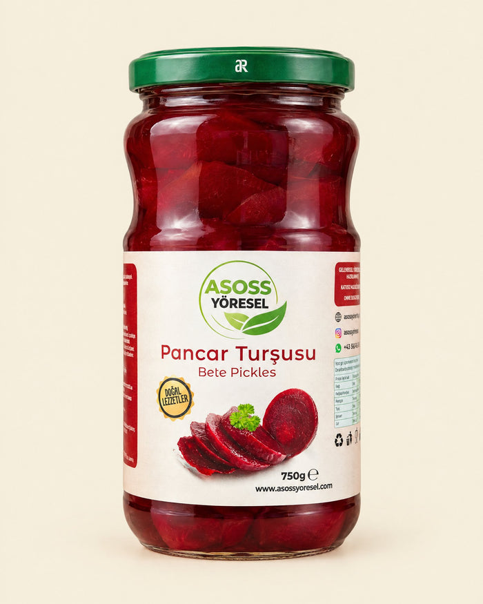 Asoss Rote Bete eingelegt 750 g – Pancar Turşusu