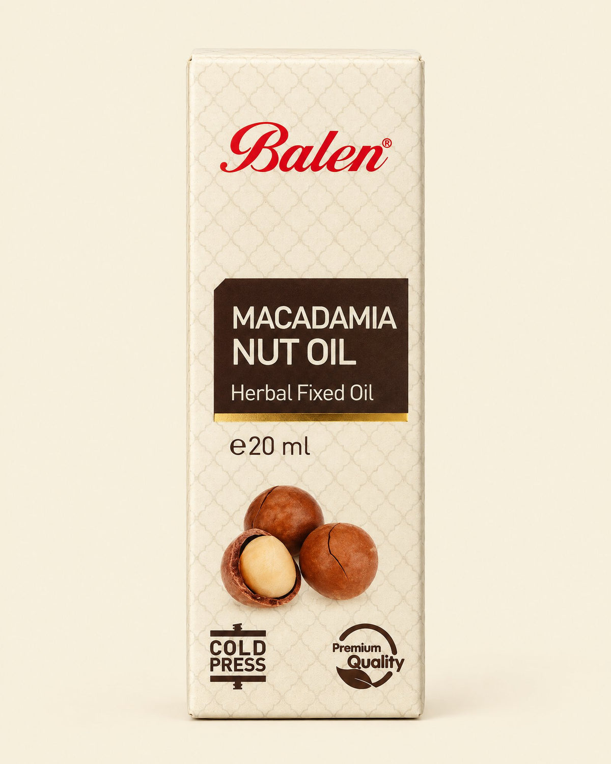 Balen Macadamiaöl 20 ml – Macadamia Nut Oil