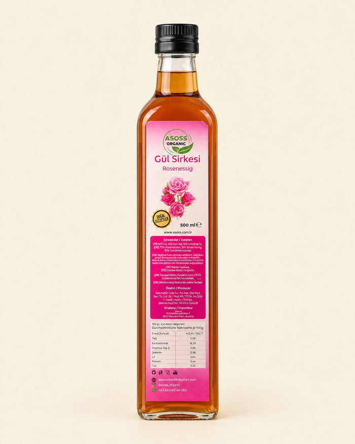 Asoss Rosenessig 500 ml – Gül Sirkesi