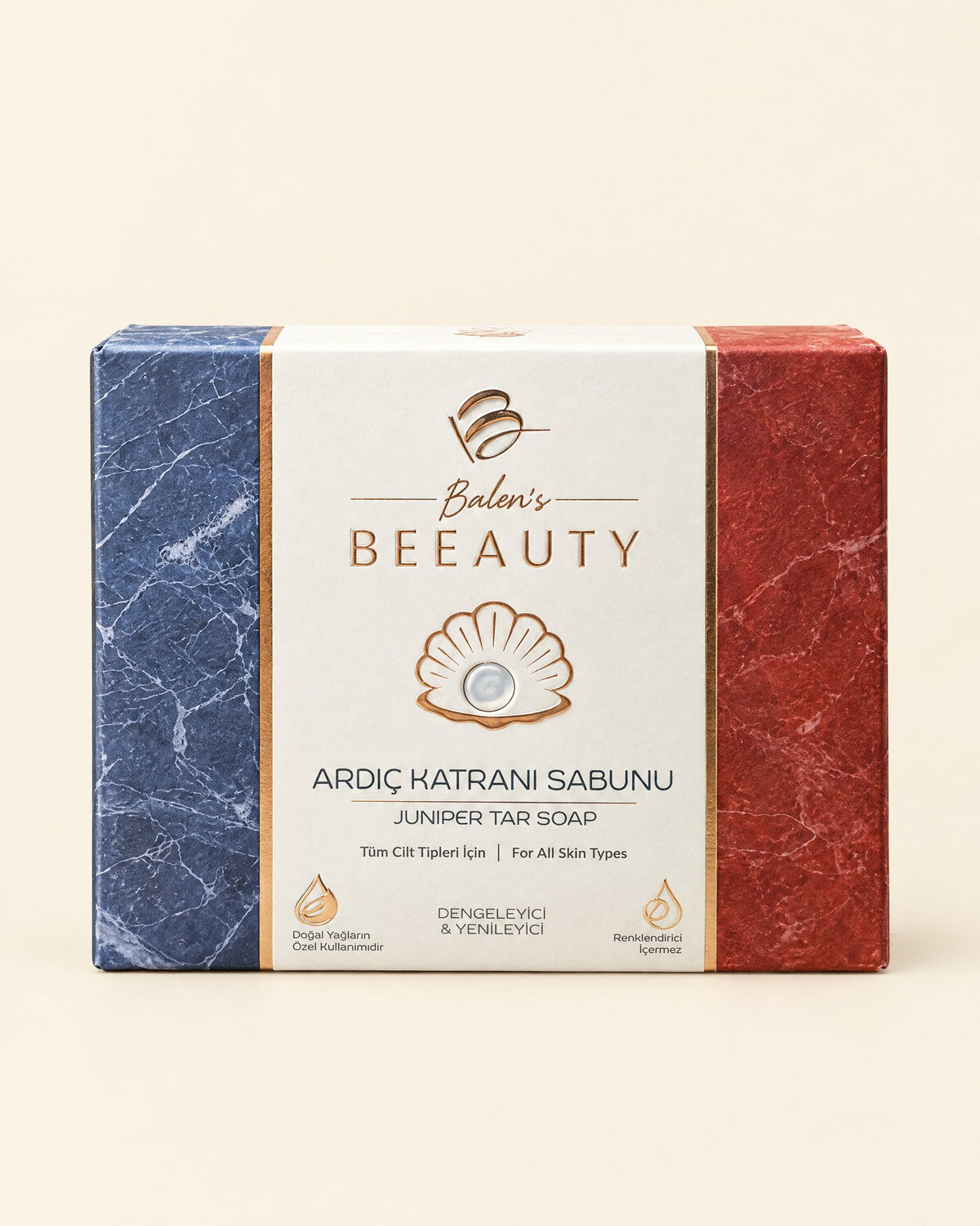 Balen's Beeauty Wacholderteer-Seife – Ardıç Katranı Sabunu