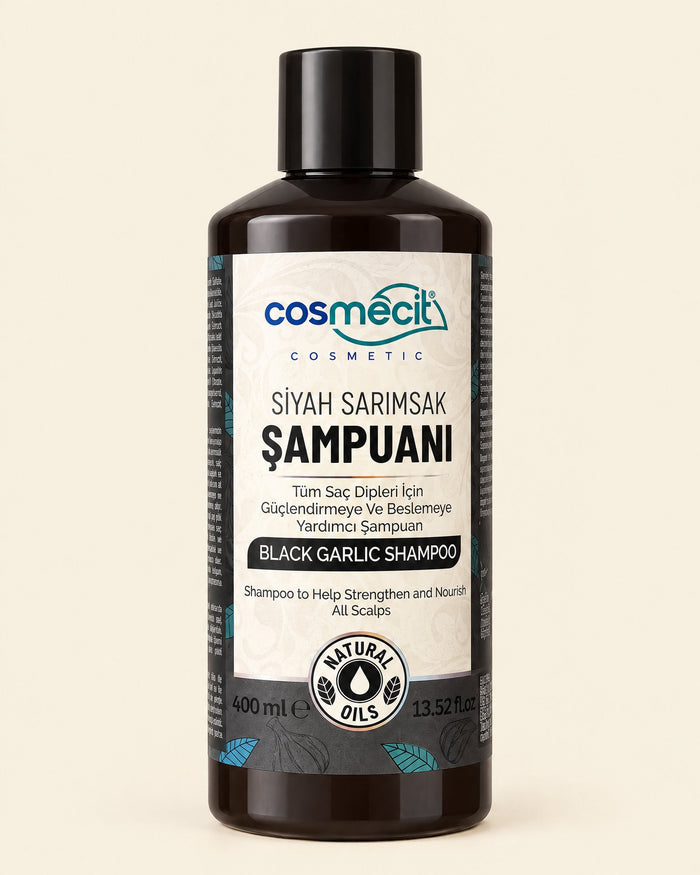 Cosmecit Schwarzknoblauch-Shampoo 400 ml – Siyah Sarımsak Şampuanı