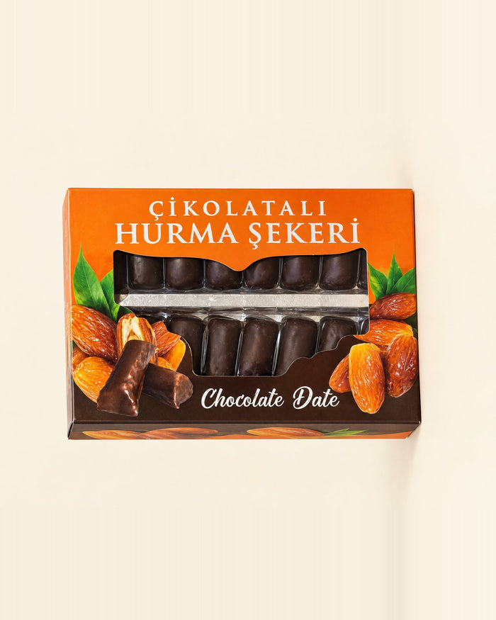 Datteln in Schokolade – Çikolatalı Hurma Şekeri