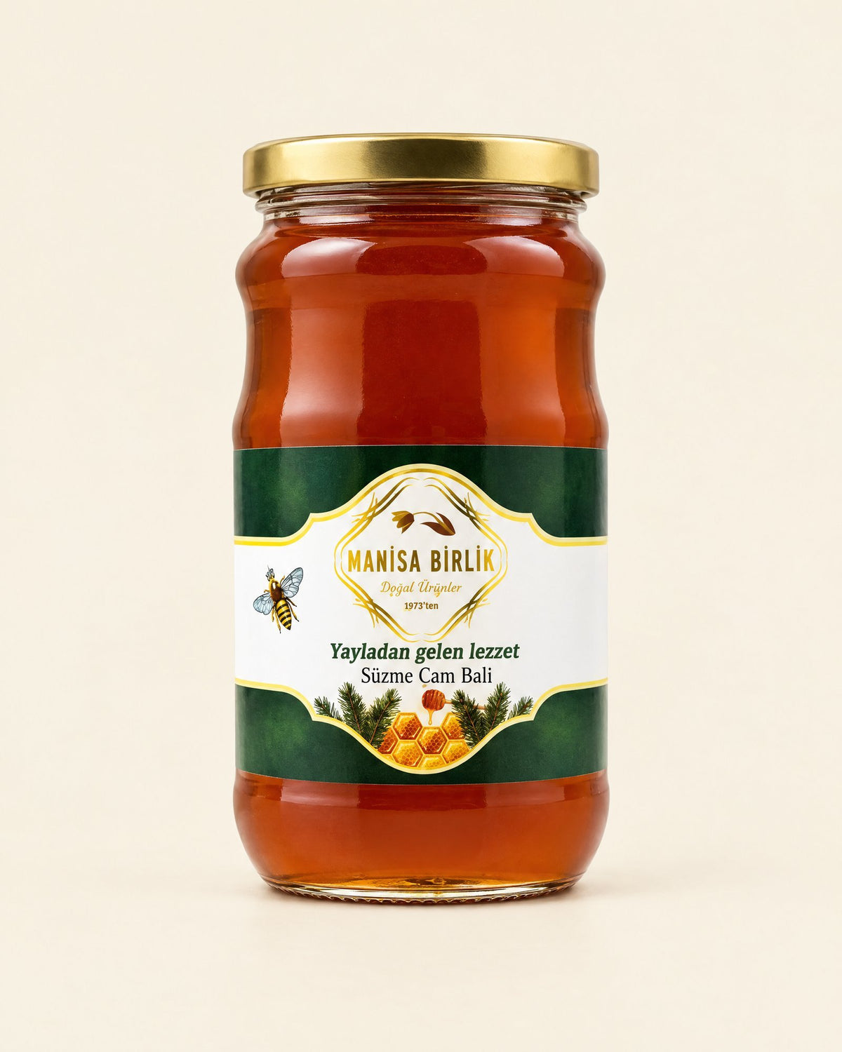 Manisa Birlik Pinienhonig 850 g – Süzme Çam Balı