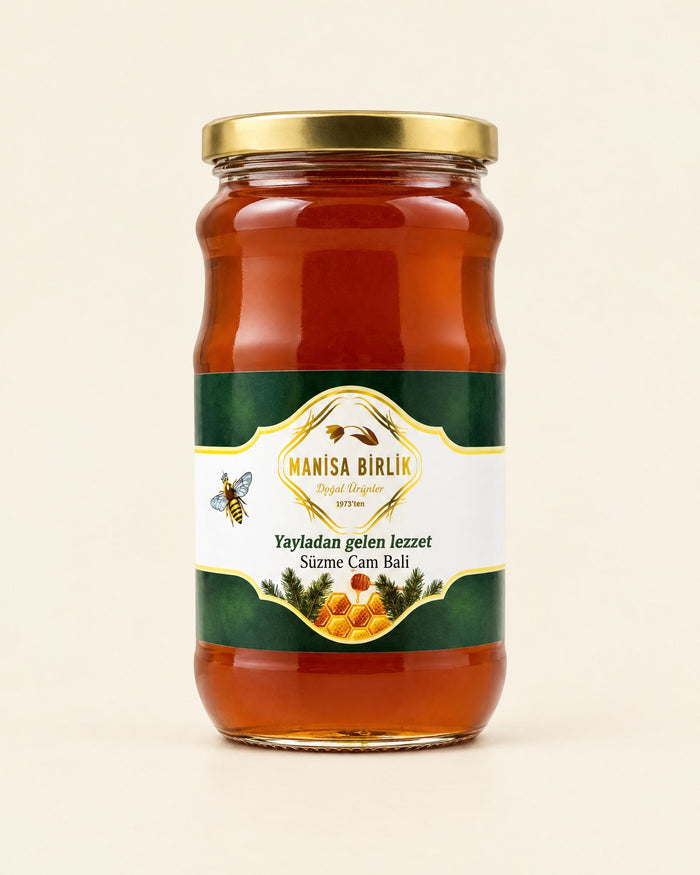 Manisa Birlik Pinienhonig 850 g – Süzme Çam Balı