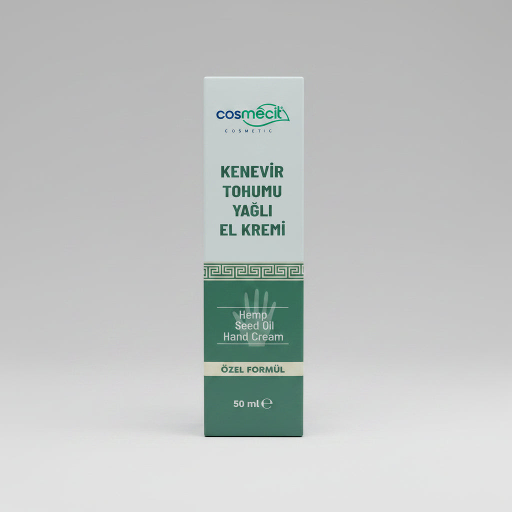 Cosmecit Hanfsamenöl Handcreme 50 ml – Kenevir Tohumu Yağlı El Kremi